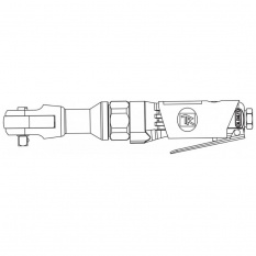 Рукоятка трещоточная пневматическая Thorvik ARW1261 1/2"DR