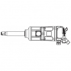 Пневматический гайковерт Thorvik AIWS124 1"